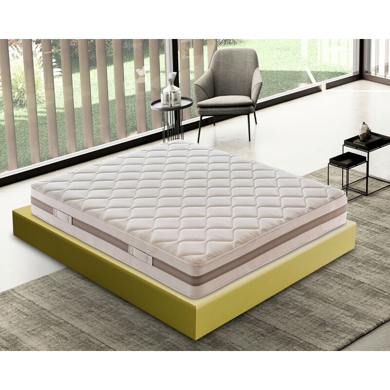 Matelas 160x200 "Sofia" en mousse orthopédique à 11 zones différenciées