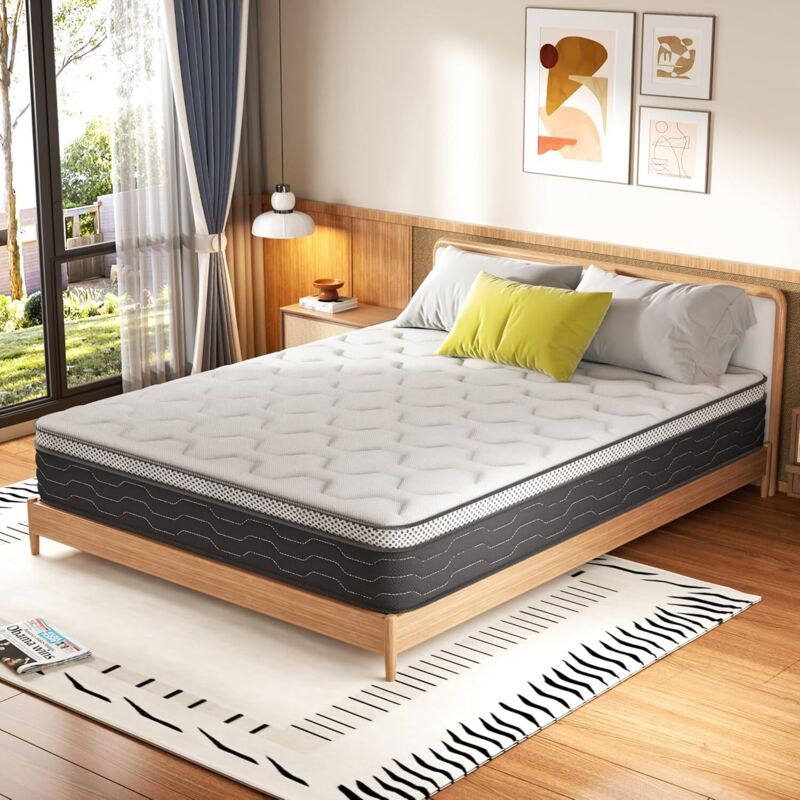 Dewinner – Matelas mémoire de forme 140x190cm – Épaisseur 25 cm
