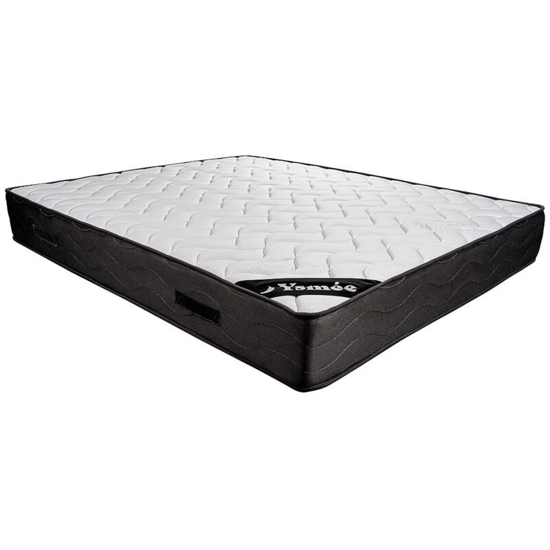 Matelas 180 x 200 cm ressorts ensachés 7 zones et mémoire de forme ép.24cm - MERISI de YSMÉE
