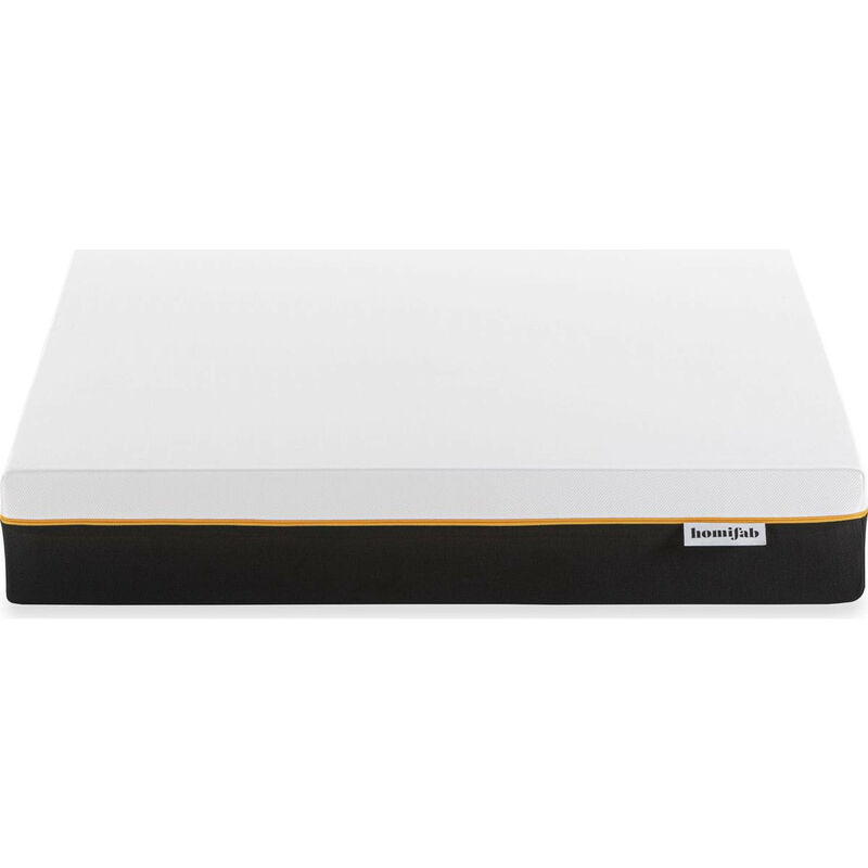 Homifab - Matelas 160x200 cm mousse gel à mémoire de forme, double confort - 22 cm - Dual Confort