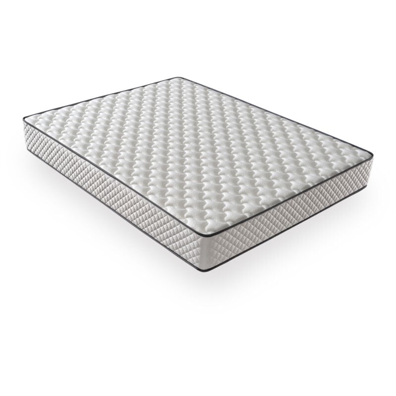 Matelas Mousse 150x200 - Ferme - Réversible - Côté Été/hiver - H20 Cm