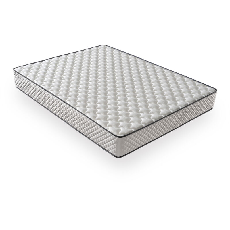 Dagostino Home - Matelas Mousse 90x200 - Ferme - Réversible - Côté Été/hiver - H20 Cm