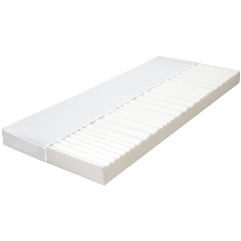 VIDAXL Mercatoxl - Matelas 100x200 cm 7 zones Mousse pu 10 cm H2 H3