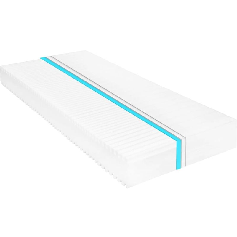 Vidaxl - Matelas 90x200 cm 7 zones Mousse pu 16 cm H2 H3