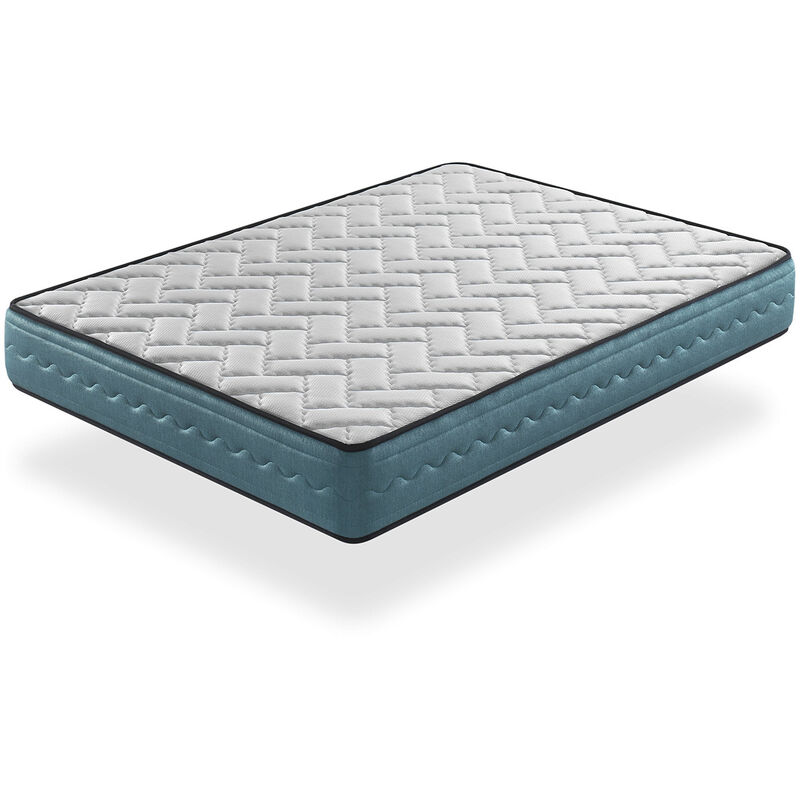 Matelas 90X140 deo, Epaisseur 22 cm, Moussee a memoire, fermete moyenne et respirant. Montessori