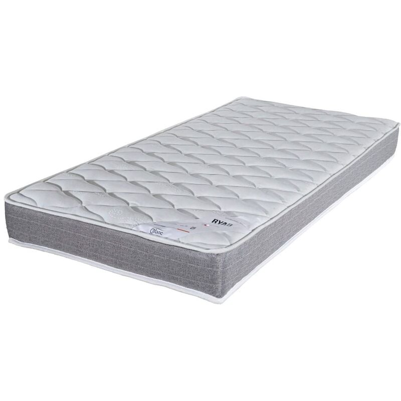 Matelas 80x190 Ryad - Ressorts - Hauteur 21 cm - Soutien très ferme