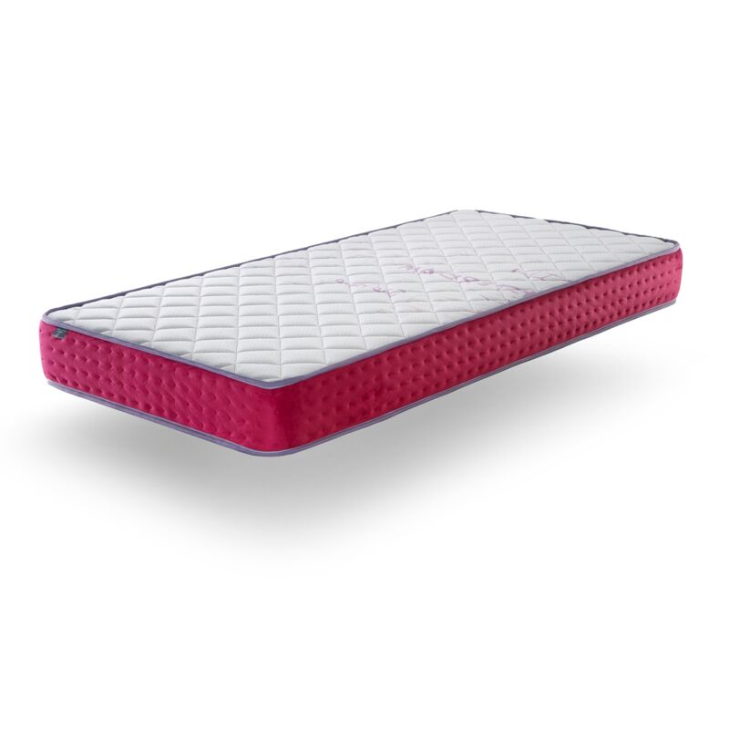 Xaluca - Matelas 90X190 lit enfants Epaisseur 18 cm dua foam - Mousse Ergonomique et respirant, ideal pour les lits gigognes et lit cabane