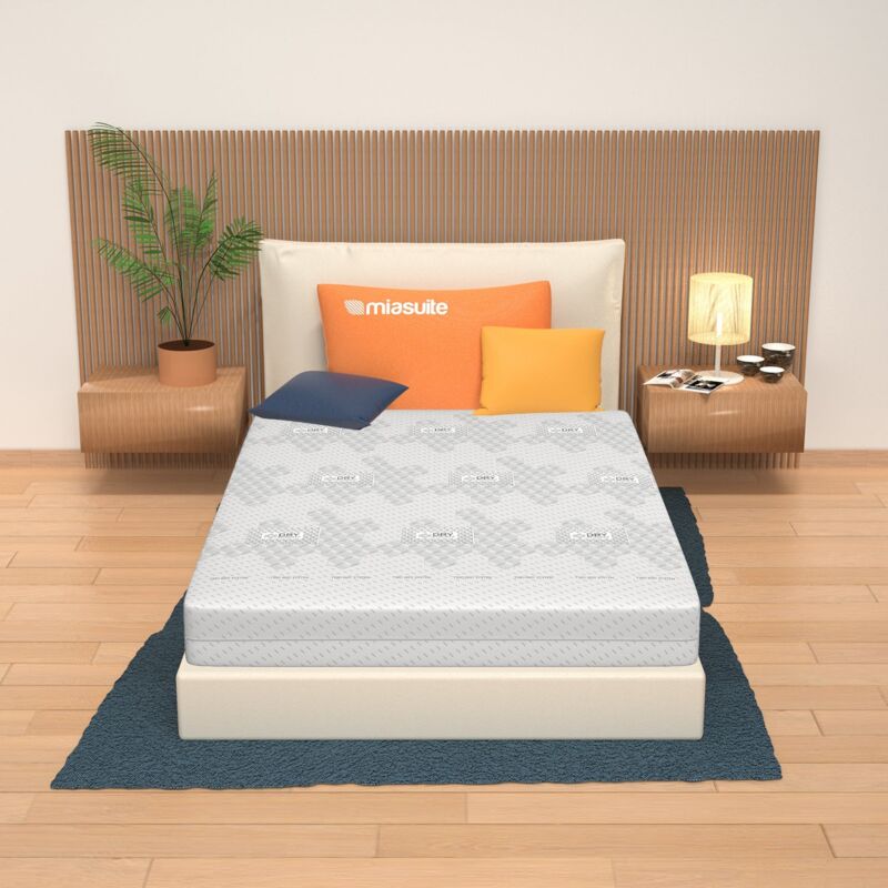 Matelas 140x190 déhoussable, hauteur 20 cm - Indéformable, à 7 zones différenciées Enduro
