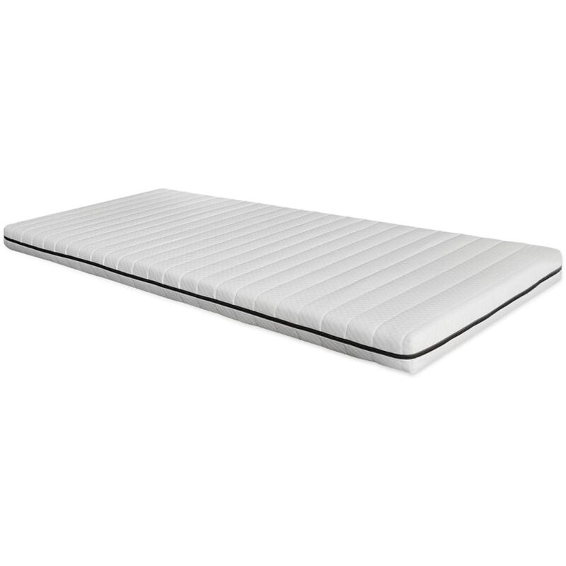 Vente-unique - Matelas 90 x 190 cm mousse déhoussable ép.10cm - nasus de dreamea