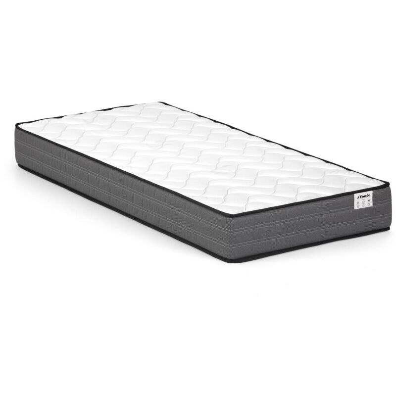 Matelas 90 x 190 cm ressorts ensachés ép.20cm - ambracie de ysmée