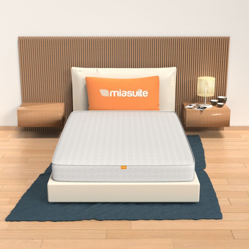 Matelas 100x200 Hauteur 18 cm - en Waterfoam, orthopédique, indéformable Smart