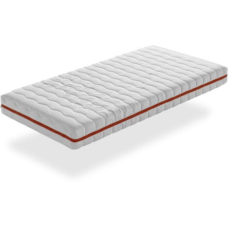 Matelas 90X160 LIT ENFANTS Epaisseur 18 CM NUKA VISCO - Mousse a mEmoire, Antiacarien et DEhoussable, idEal pour les lits gigognes et lit cabane