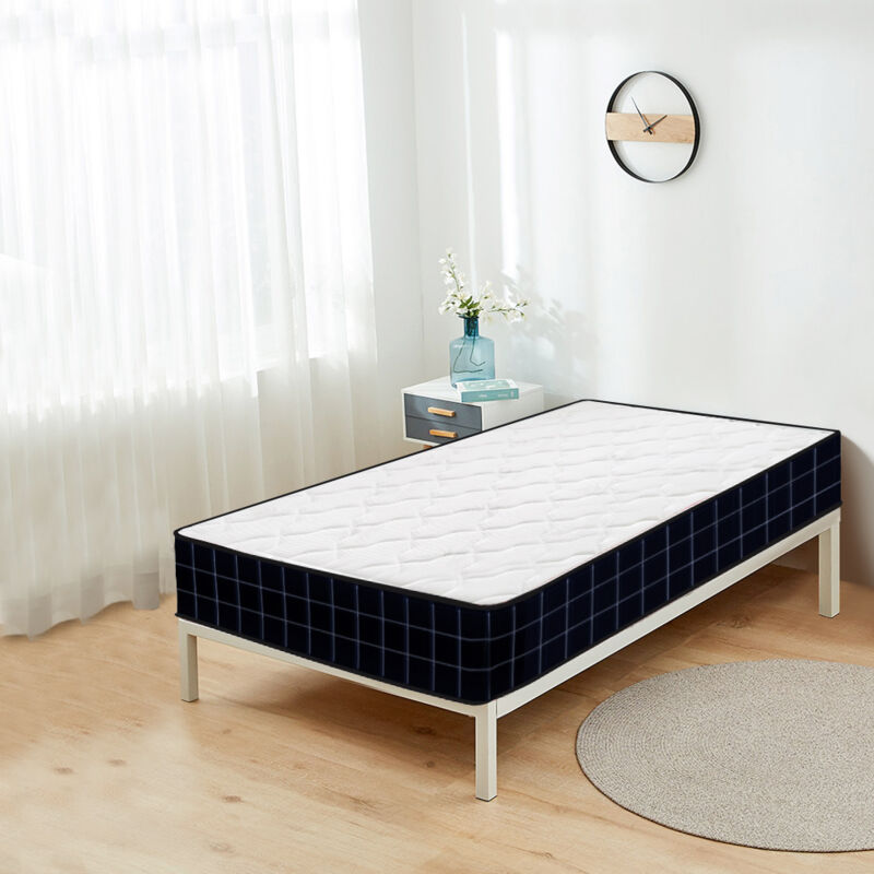 Iztoss – Matelas mémoire de forme 90x200 cm – Épaisseur 12 cm – Zones