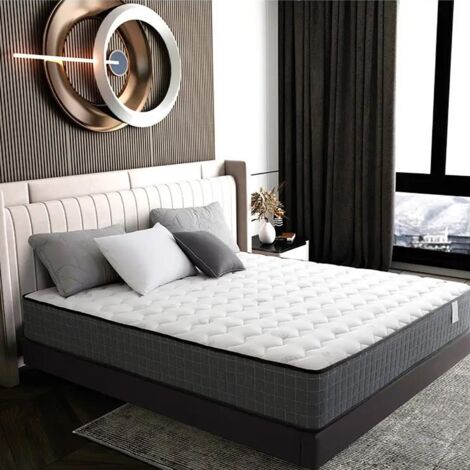Matelas 90x190 cm à Mémo Mousse - 20cm de Hauteur - Modèle Moderne Simple pour une place