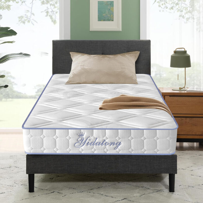 Matelas 90x190 cm - Ép 23cm - Multicouches Extra Confort 7 Zones - Matelas Ergonomique - literie de luxe