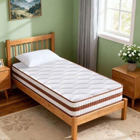 Matelas 90x190 cm - YIDATONG - Mémoire de Forme - Épaisseur 25 cm - Hypoallergénique - Confortable