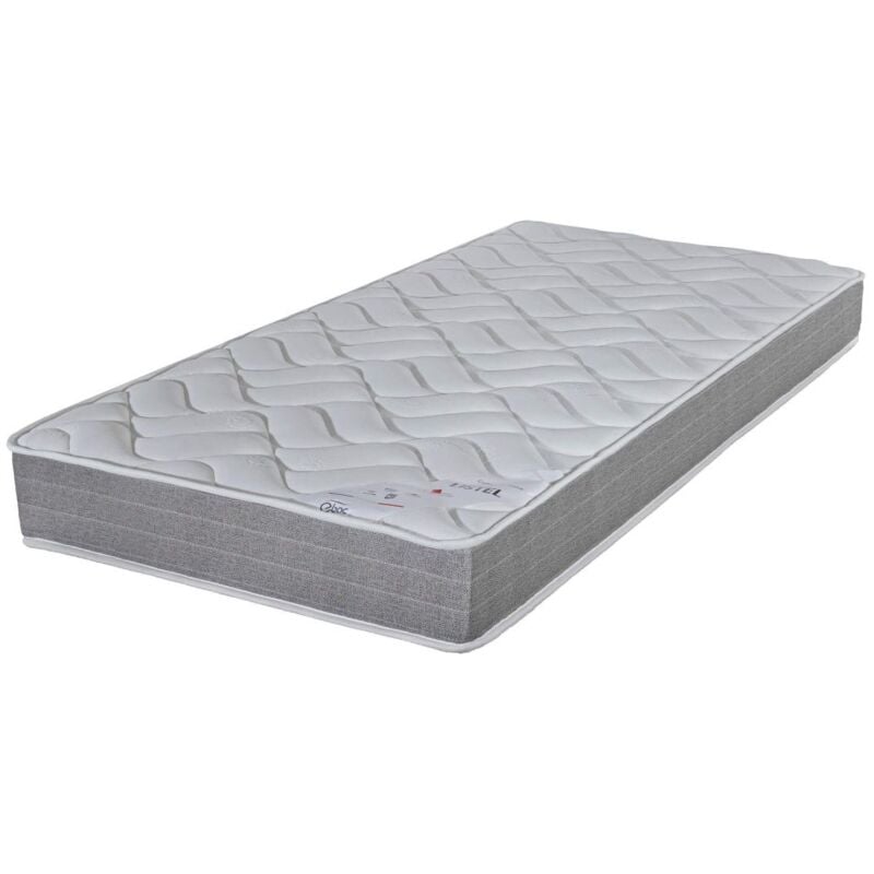 Ebac Literie - Matelas 90x190 Listel - Latex - Hauteur 20 cm - 3 zones - Soutien ferme