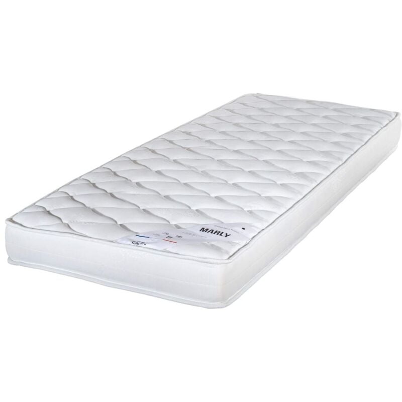Matelas 90x190 Marly - Mousse - Hauteur 15 cm - 3 zones - Soutien ferme