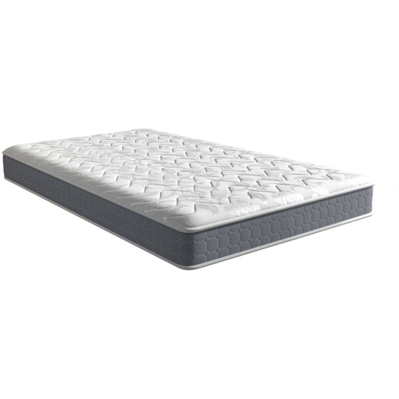 Matelas 90x190cm - Épaisseur 17 cm - Matelas Mémoire de Forme pour Adulte Enfant - Zones de Confort Mousse Mémoire (90x190x17cm)