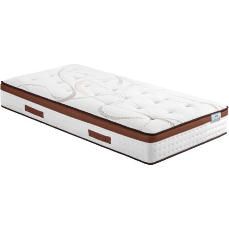 Matelas 90x200 Recif - Ressorts - Hauteur 30 cm - Soutien ferme et progressif