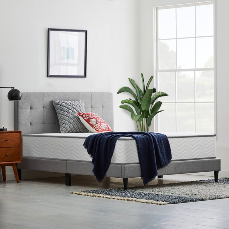 Iztoss - Matelas 90x200cm - Épaisseur 16 cm - Luxe Matelas Mémoire de Forme pour Adulte Enfant - 7 Zones de Confort Mousse Mémoire Adaptative