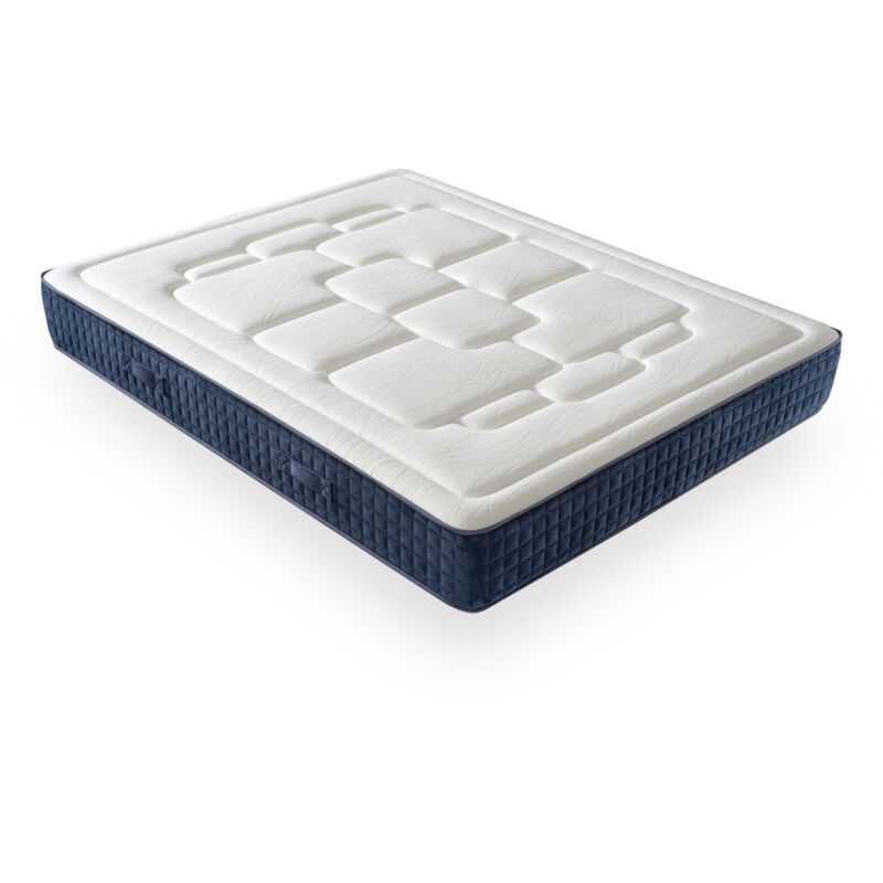 Dagostino Home - Matelas Mousse 140x190 - Ferme - Réversible - Côté Été/hiver - H23 cm