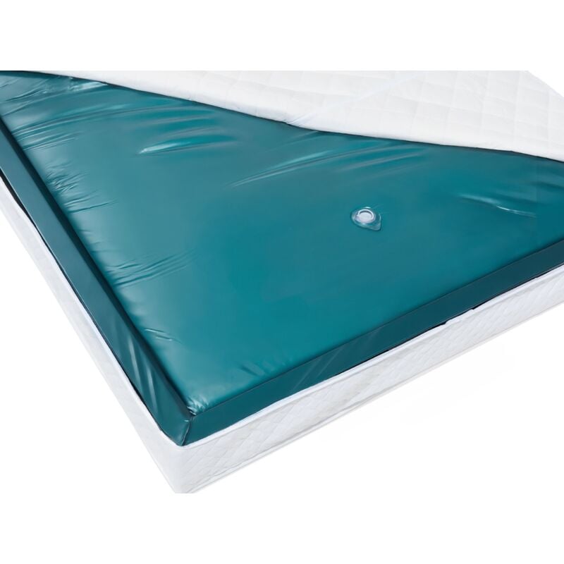 Beliani - Matelas Double à Eau 160 x 200 cm en Vinyle Stabilisation Moyenne Renforcé Cadre en Mousse Mono