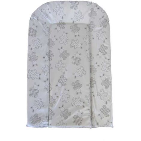 Matelas à langer BAMBISOL Plaque de mousse Blanco con motivo gris