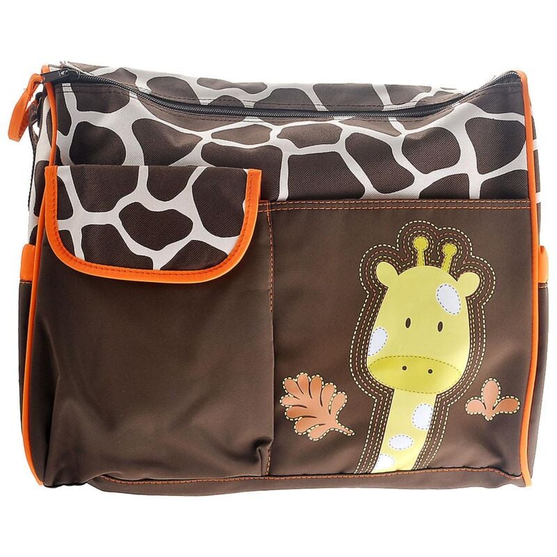 Matelas à langer pour bébé à motif girafe