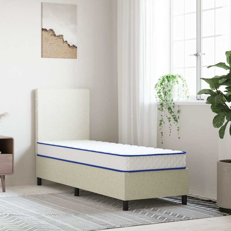 Vidaxl - Matelas en mousse à mémoire de forme blanc 70x200x17 cm