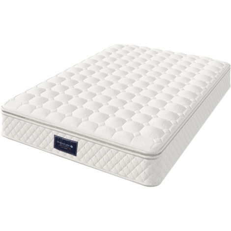 Matelas à ressorts, 160x200 cm, matelas en mousse froide, niveau de fermeté H3, hauteur 25cm