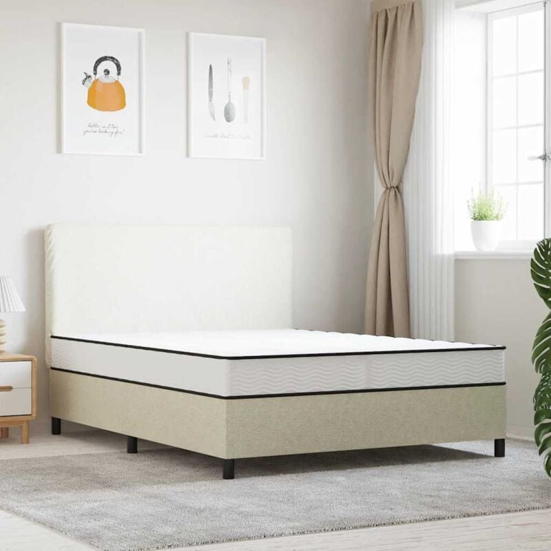 Matelas à ressorts bonnell moyen 140x190 cm Vidaxl