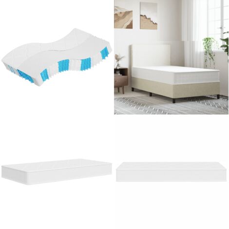 Matelas à ressorts ensachés dureté moyenne 120x200 cm - Matelas à ressorts - Matelas à ressorts ensachés moyennement ferme