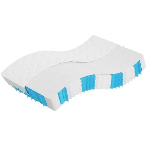 Matelas à ressorts ensachés dureté moyenne 140x190
