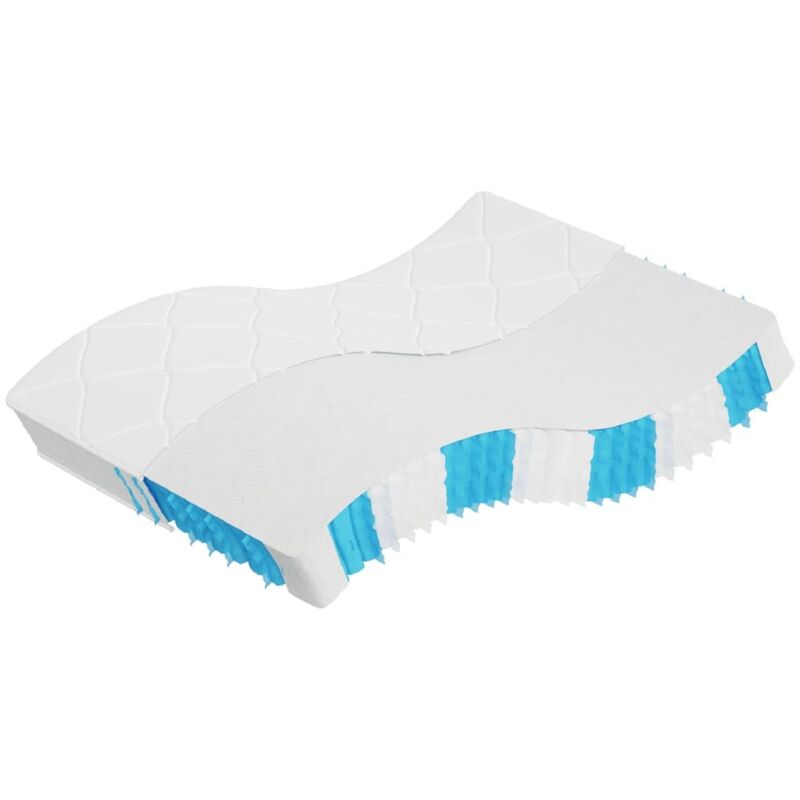 Vidaxl - Matelas à ressorts ensachés dureté moyenne 140x200 cm