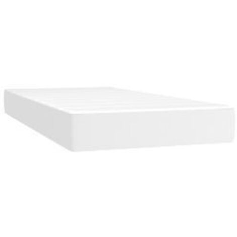 Matelas à ressorts ensachés pour enfants 80x160 similicuir