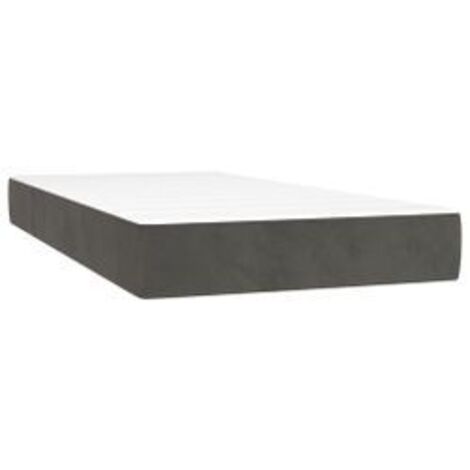Matelas à ressorts ensachés pour enfants 80x160 velours