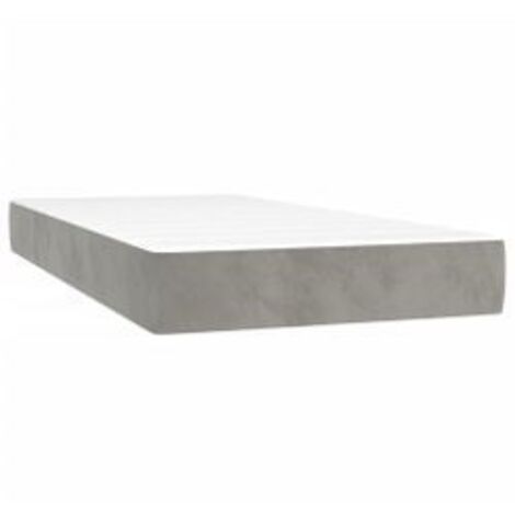 Matelas à ressorts ensachés pour enfants 80x160 velours