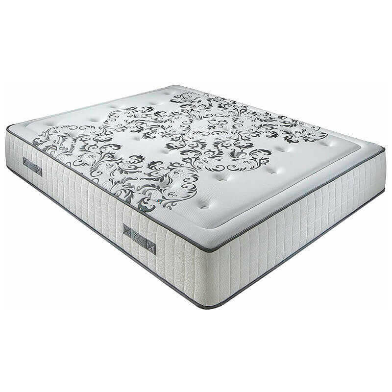 Aznar - Matelas à ressorts ensachés Queen 28 cm Bienvenue progressif | 105 x 182 cm