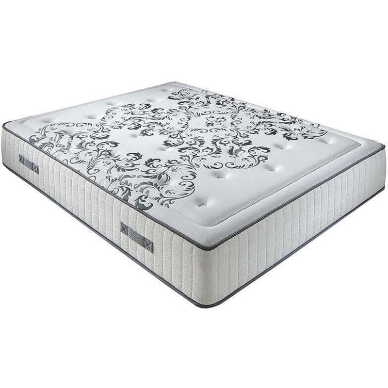 Aznar - Matelas à ressorts ensachés Queen 28 cm accueil graduel 135x190 cm