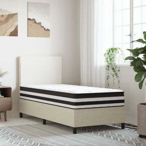 Matelas à ressorts Matelas de lit ensachés moyen 90x190 cm CFW66640 CFW441171