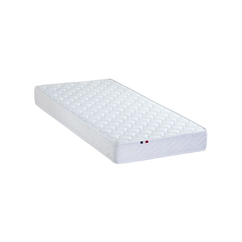 Matelas accueil latex 3 zones initial - bi confort mousse & made in <strong>france</strong> dimensions 90 x 200 cm