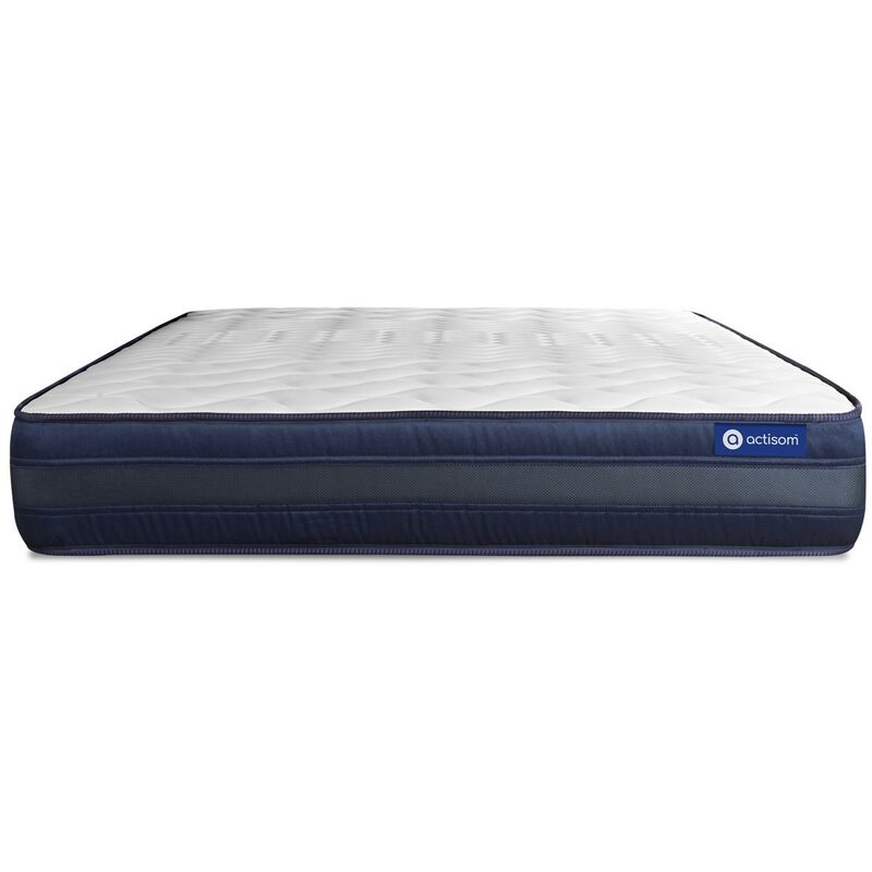 Matelas Actiflex tech 140 x 190 cm Ressorts ensachés et mémoire de forme - Epaisseur:24cm