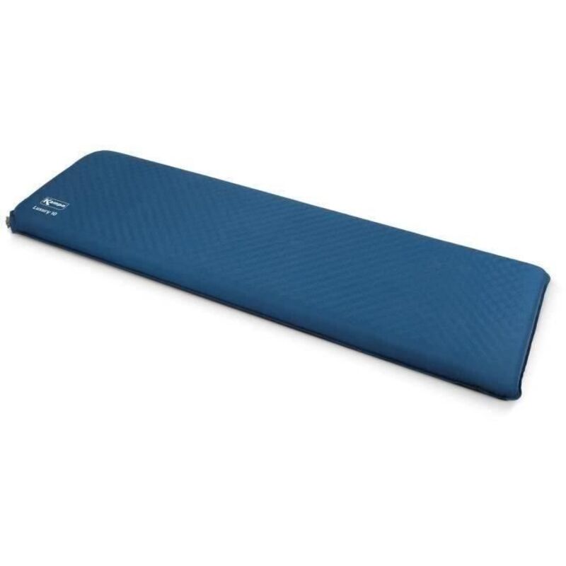 Matelas autogonflant Kampa Luxury 10 sim - 1 personne - 1,98 m x 0,63 m - Bleu