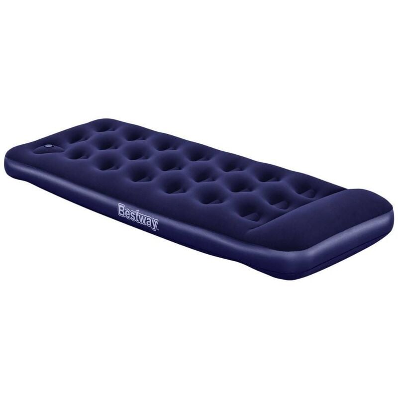 Bestway 67223 Matelas gonflable (L x l x H) 185 x 76 x 28 cm bleu roi