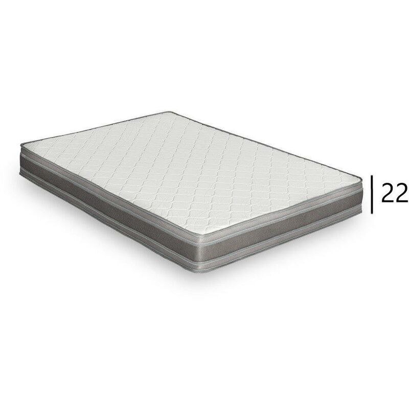 Inside75 - Matelas baryton épaisseur 22 cm pour canapé convertible express 160 cm