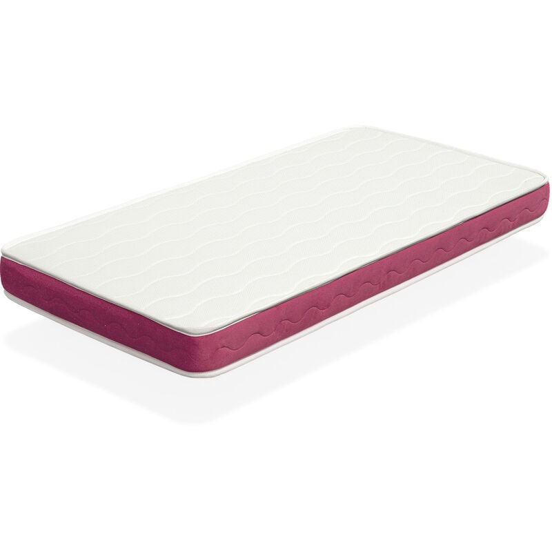 Xaluca - Matelas bebe ada 60X120 Epaisseur 10 cm - Noyau mousse perforee et Anti Bacterien