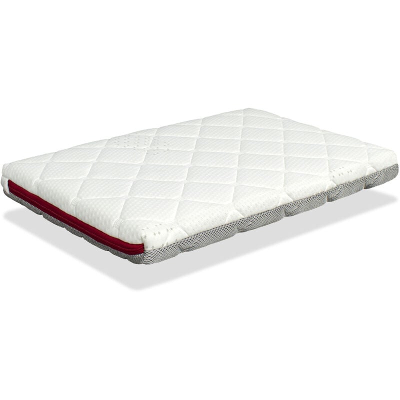 Xaluca - Matelas bebe Berceau 90x40 Epaisseur 7 cm mini candy - Dehoussable, lavable, mousse memoire de forme et respirant - dormalit
