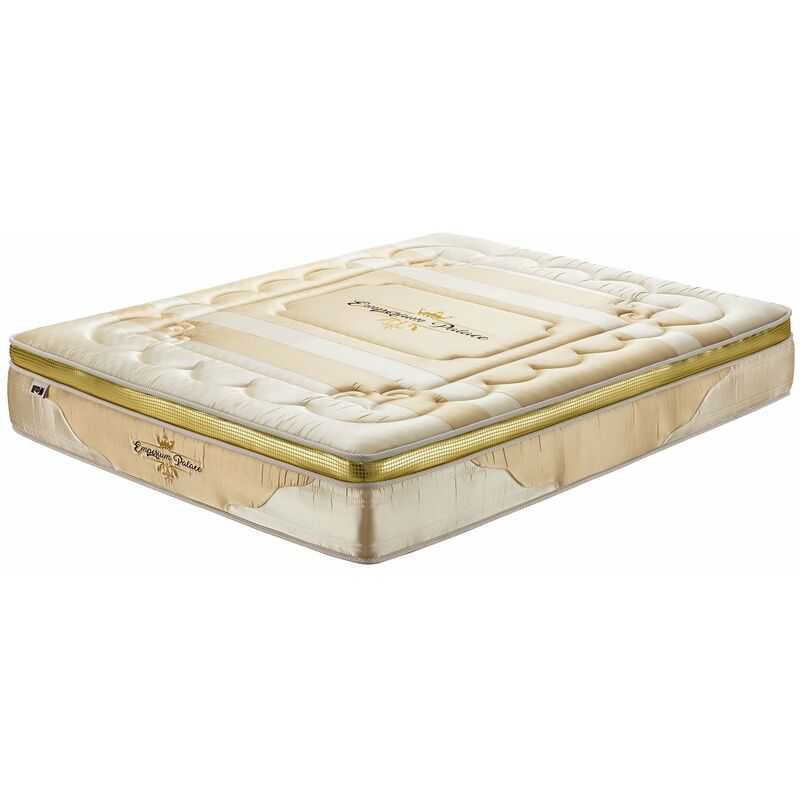 Sampur - Matelas Benidorm Palace small : Mousse à mémoire de forme, ressorts ensachés et latex