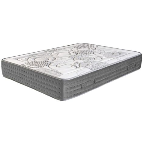 Matelas BestPoket, 26cm, ressorts ensachés, mousse haute densité, indépendance du couchage, face été/hiver, 140x190cm
